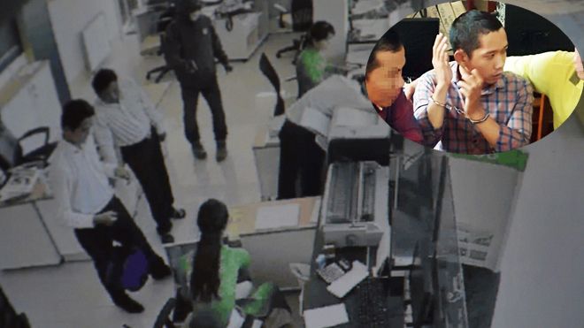 Đã bắt được nghi phạm cướp ngân hàng tại Trà Vinh