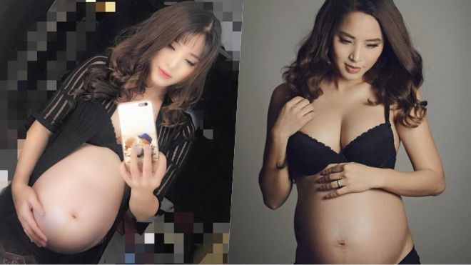 Hải Băng lần đầu chia sẻ hình ảnh lúc mang thai con gái đầu lòng