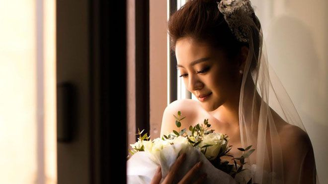 Thiệp cưới điện tử của vợ chồng An Dĩ Hiên được thiết kế theo đúng 'tâm hồn thiếu nữ'