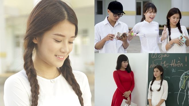 ‘Rưng rưng’ nhớ về thời học sinh khi xem MV của Hoàng Yến và hot Facebooker Thanh Trần