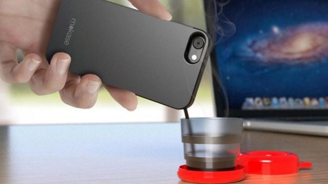 Ốp điện thoại kiêm máy pha cà phê tiện ích 2 trong 1