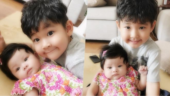 Con trai Thành Đạt sang nhà, giúp Hải Băng chăm sóc em gái