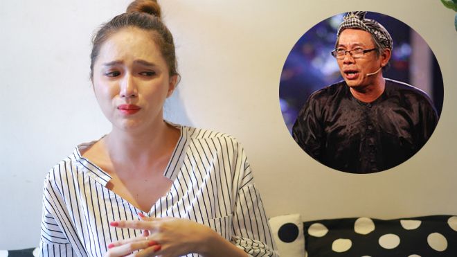 Hương Giang Idol thất thần lộ diện, khóc nức nở khẳng định không có ý hỗn xược với nghệ sĩ Trung Dân