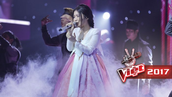 Diện hanbok hát hit Sơn Tùng M-TP, Han Sara 'lạc trôi' vào Bán kết The Voice 2017