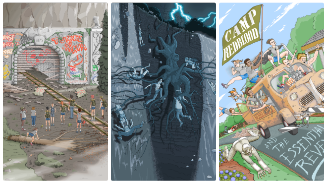 Không biết Photoshop, anh chàng dành 10 năm trời vẽ minh họa cho sách bằng Microsoft Paint, kết quả thật không thể tin nổi