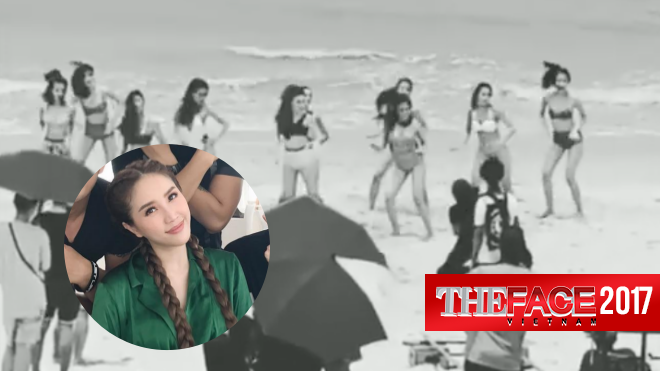 HOT: Bảo Thy đang cùng thí sinh The Face Việt Nam quay MV mới tại biển Long Hải?