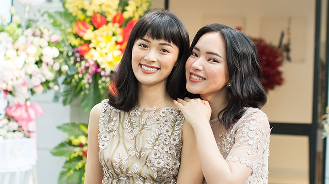 Hạ Vi tự tin đọ sắc xinh đẹp bên Châu Bùi