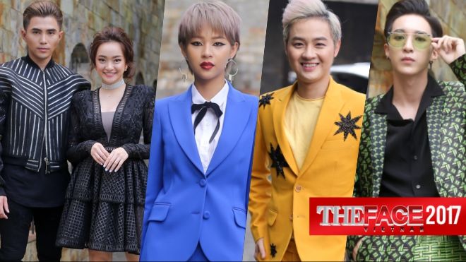 Cặp đôi Will - Kaity Nguyễn thân mật, hoà cùng dàn sao Việt đổ bộ The Face Việt Nam 2017