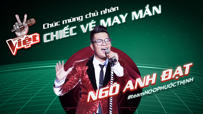 Ngô Anh Đạt (team Noo) chính thức trở lại Chung kết cùng top 4 Giọng hát Việt 2017