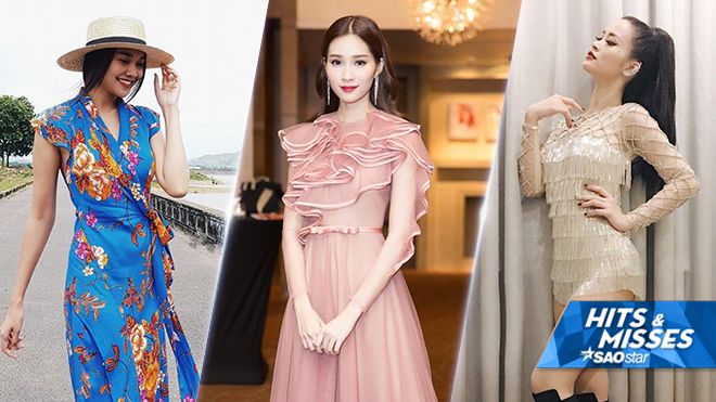 Đông Nhi diện bodysuit khoe thân hình chữ S, Thanh Hằng 'gọi' cả trời Hè với set đồ hoa lá hẹ