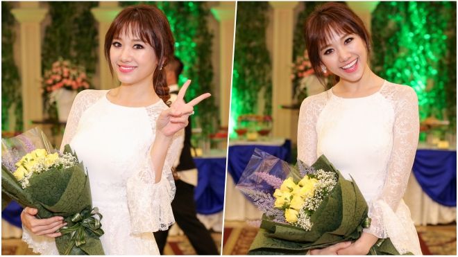 Hari Won xinh như 'nữ thần', khoe vẻ đẹp dịu dàng với đầm trắng tinh khôi