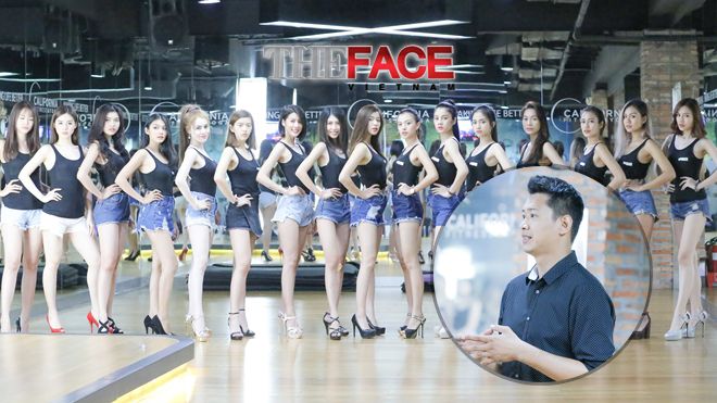 Thí sinh The Face Việt Nam tự tin catwalk bên cạnh siêu mẫu điển trai Hồ Đức Vĩnh