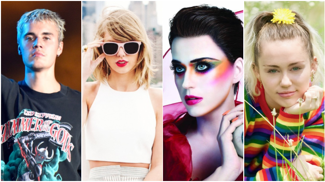 Justin - Katy - Taylor - Miley chung tay làm nên 'ngày thứ 6 điên cuồng' cho fan thế giới!