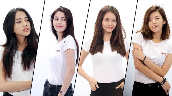 Mặt mộc và khuôn mặt đã trang điểm của các thí sinh, đâu mới là khuôn mặt khiến bạn ấn tượng nhất?