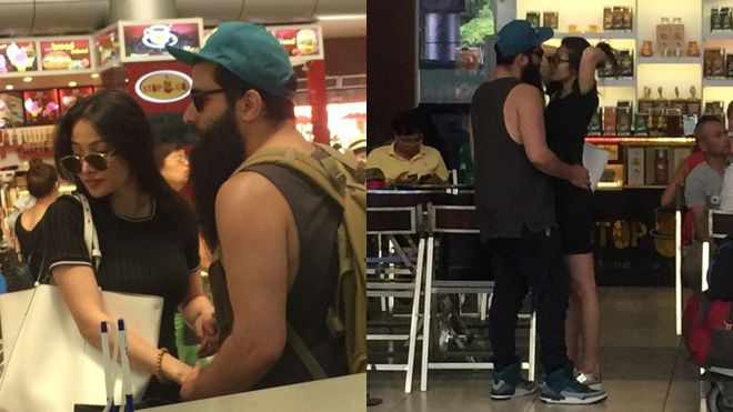 Bắt gặp đạo diễn phim 'Kong' tình cảm, ôm eo Yaya Trương Nhi ở sân bay Cam Ranh