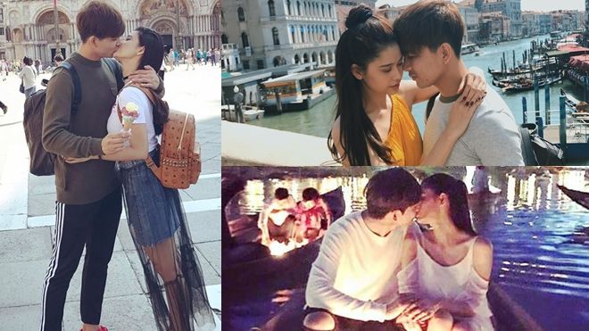 Mặc lùm xùm ly hôn, Tim - Trương Quỳnh Anh vẫn hôn nhau ngọt ngào nơi trời Tây