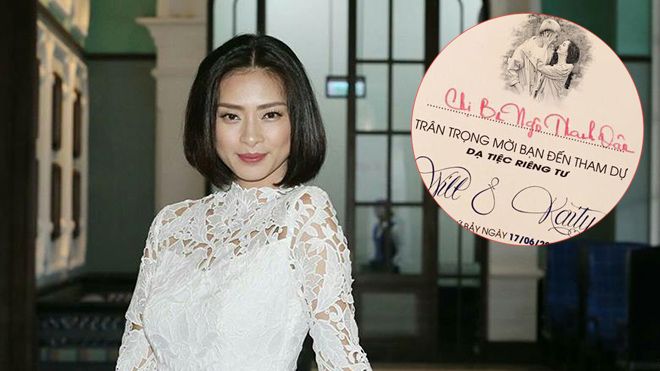 Ngô Thanh Vân thích thú khoe thiệp mời đính hôn của Will và Kaity Nguyễn
