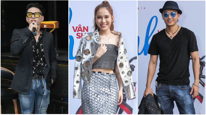 Hữu Vi, Hoàng Tôn lãng tử trong họp báo MV của 'hotgirl trà sữa' Vân Shi