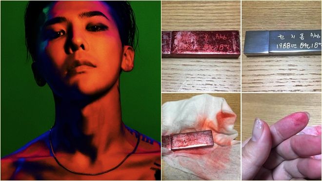 Fan tố album USB của G-Dragon kém chất lượng, phai hết màu đỏ sau khi ‘đập hộp’