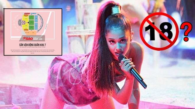 Lộ diện sơ đồ Tour Ariana Grande tại Việt Nam, giới hạn fan dưới 18 tuổi?