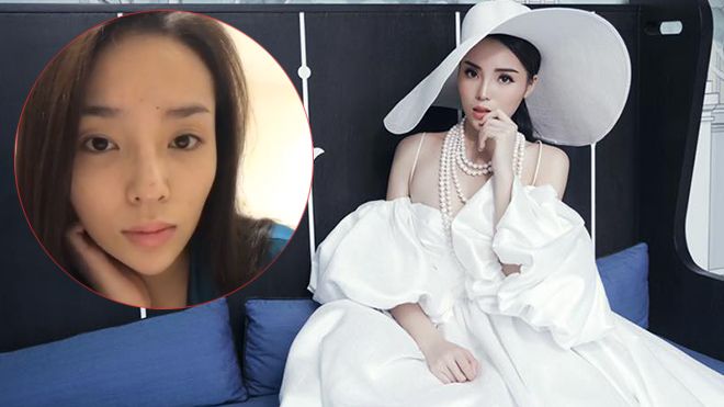 Giật mình với gương mặt gầy gò, hốc hác của Hoa hậu Kỳ Duyên