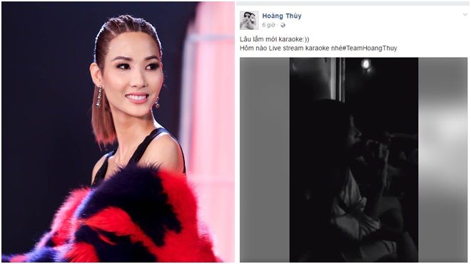 Chỉ một clip 40 giây, Hoàng Thùy đã khiến cư dân mạng phải bất ngờ về giọng hát của mình