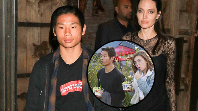 Không còn theo chân mẹ, Pax Thiên đã lớn khôn và đi chơi vui vẻ bên bạn gái