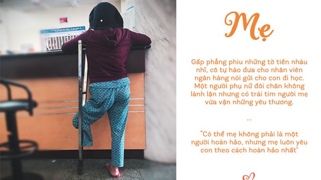 2,7 triệu tiền học phí và người mẹ mù chữ với đôi chân không lành lặn