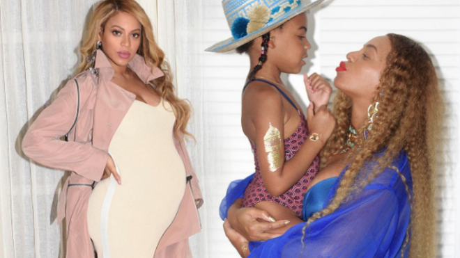 Beyonce hạ sinh thành công, bé Blue Ivy có thêm hai em cùng lúc