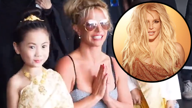 Britney Spears rạng rỡ xuất hiện tại Thái Lan, chuẩn bị cho show diễn hoành tráng