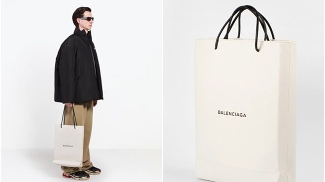 Balenciaga đang làm nên 'trò đùa tạo hóa' khi ra mắt túi xách như đồ miễn phí trong siêu thị với giá nghìn đô