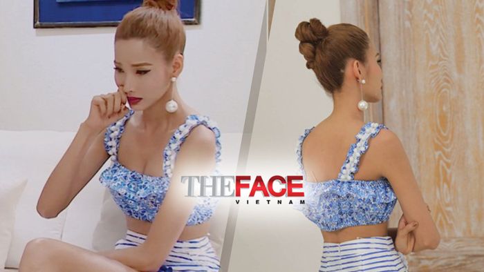 Hoàng Thùy bật khóc, đứng dậy bỏ đi ngay khi nghe thông báo đội Minh Tú chiến thắng