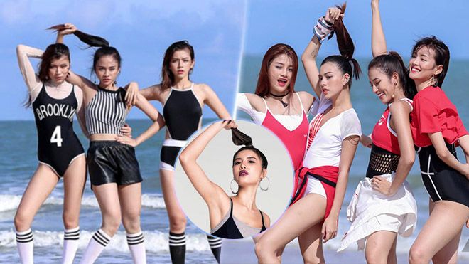 Dáng pose của Minh Tú có gì hot mà cặp đôi 'oan gia' Thiên Nga - Tú Hảo đều đồng lòng học hỏi?