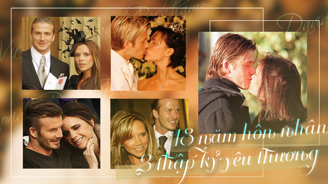 Victoria - David Beckham: 18 năm hôn nhân và 2 thập kỷ yêu thương