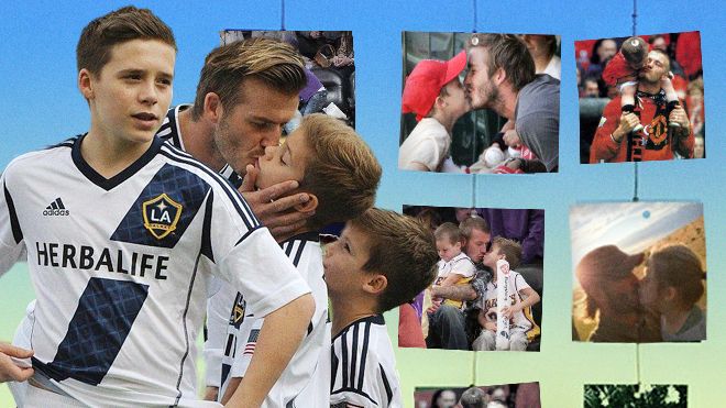 Từ chuyện David Beckham hôn môi con gái: nên hay không nên thể hiện tình cảm theo cách này?