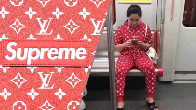Ra mắt chưa lâu, 'siêu phẩm' Louis Vuitton x Supreme đã bị nhái không thương tiếc!
