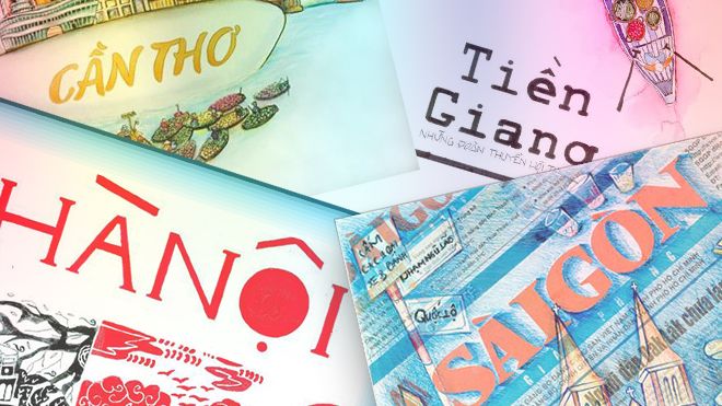 Chỉ cần nhìn tranh vẽ của người trẻ đã thấy Việt Nam đẹp đến nhường này!