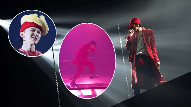 Fan được phen hú hồn khi G-Dragon 'rớt xuống hố' ngay giữa sân khấu tại Bangkok