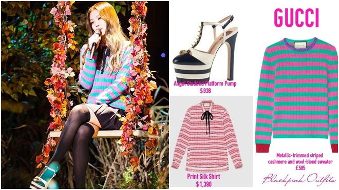 Jennie - Black Pink: cô nàng cứ đi event là hàng hiệu phủ kín người như thế này đây!