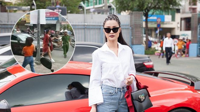 Đỗ xe sai quy định, Đông Nhi bất ngờ bị cảnh sát giao thông 'hỏi thăm'