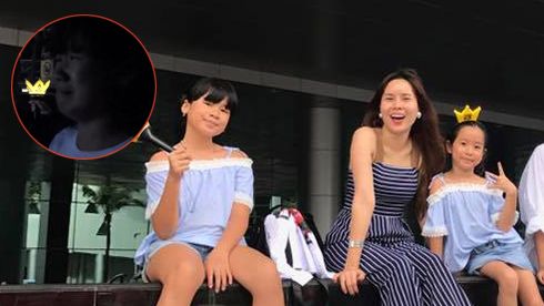 Phát cuồng G-Dragon, con gái Lưu Thiên Hương òa khóc nức nở vì không được lại gần thần tượng