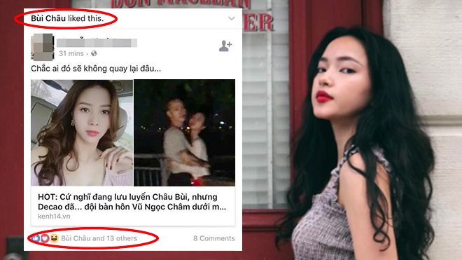 Decao ôm hôn tình mới, phản ứng của Châu Bùi là đây…