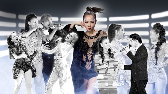 Thu Minh cùng 4 màn hoà giọng với đàn em khiến khán giả 'sởn da gà'