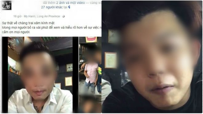 Người tự nhận xăm kín mặt 9X Long An: 'Clip là giả, tôi rất hối hận'