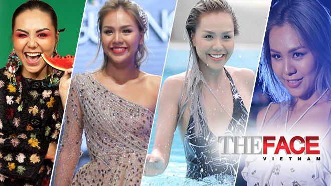 Nhìn lại hành trình của cô nàng 'siêu' cá tính Quỳnh Như tại The Face 2017