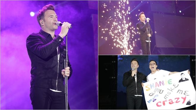 Shane Filan trở lại Việt Nam: Sau bao năm vẫn hát ngọt lịm 'My Love' thế này!