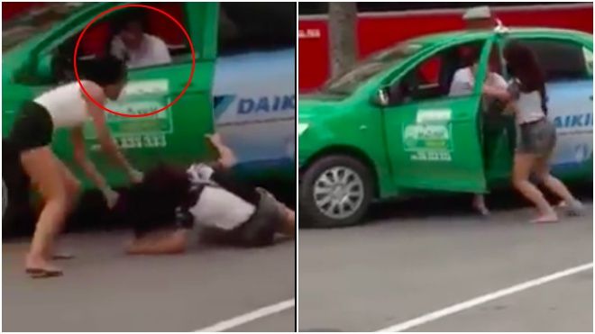Clip: Mặc nữ sinh van xin kêu cứu khi bị đánh, nam tài xế taxi Mai Linh vẫn lên xe bỏ đi