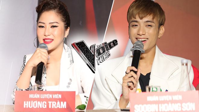 Soobin Hoàng Sơn, Hương Tràm ngẫu hứng hát dân ca 'ngọt như mía lùi' tại họp báo The Voice Kids 2017