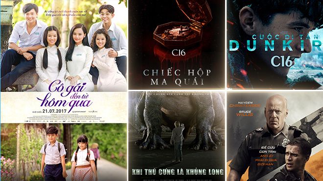 Tuần phim 21-27/07: 'Cô gái đến từ hôm qua' chính thức công chiếu, 'Chiếc hộp ma quái' đối đầu 'Dunkirk'