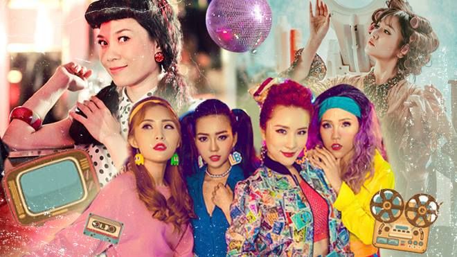 Tìm đâu xa, showbiz Việt cũng có những nàng retro vừa xinh vừa hài thế này!
